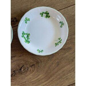 Queen's fine bone china shamrock saucer/dish Rosina China Company Ltd., Shamrock